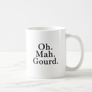 Café Oh taza de la calabaza del Mah