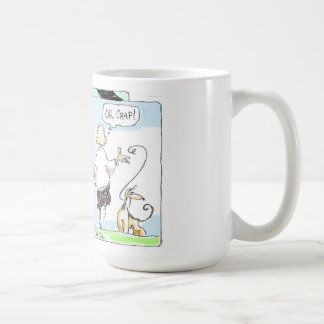 Café Oh taza de la MIERDA