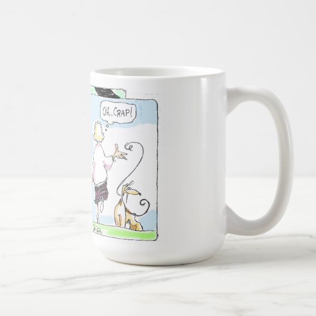 Café Oh taza de la MIERDA (Derecha)