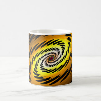 Café Ojo de la taza del fractal del tigre