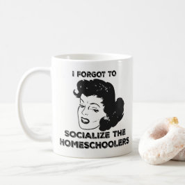 Café Olvidé socializar la taza de Homeschoolers