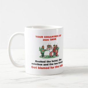 Café Organizador de Gira del Año: Taza de Premio de Gol