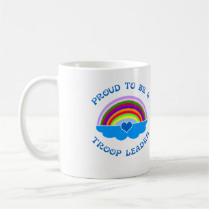 Café Orgulloso ser una taza del líder de la tropa