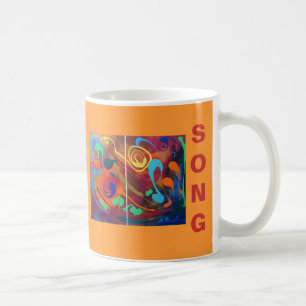 Café Oro feliz de la taza del gato