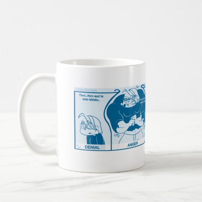 Café Otalia cómico - taza de 5 etapas (Izquierda)