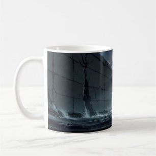 Café Otra pared de ladrillos libertad sueño arte taza