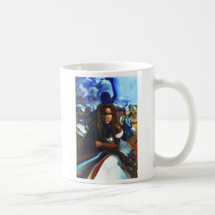 Café "Oya en taza de cerámica del mercado"