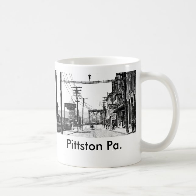 Café PA de Pittston. Taza (Derecha)