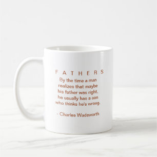 Café PADRES con la TAZA paternal de la cita