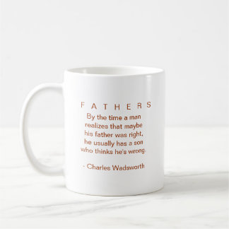 Café PADRES con la TAZA paternal de la cita