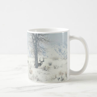 Café Paisaje del invierno de Andrew Denman con la taza