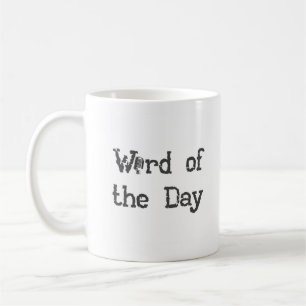 Café Palabra de la taza del día