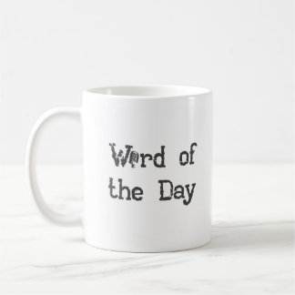Café Palabra de la taza del día