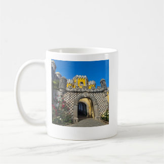 Café Palacio de la Pena) en Sintra, Portugal. Taza