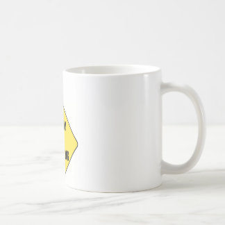 Café Papá en el entrenamiento de la taza blanca clásica