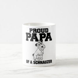 Café Papá orgullosa de una taza del Schnauzer