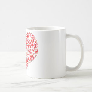 Café "Para el amor taza de la danza popular escocesa"