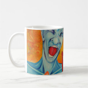 Café para soy taza de artista extra grande