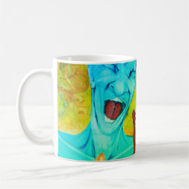 Café para soy taza de artista extra grande