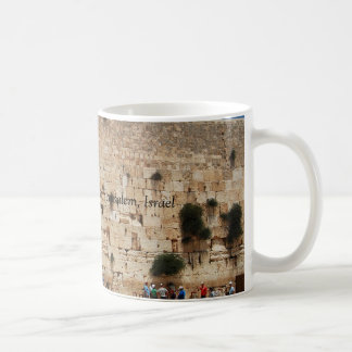 Café Pared occidental del templo, taza de Jerusalén,
