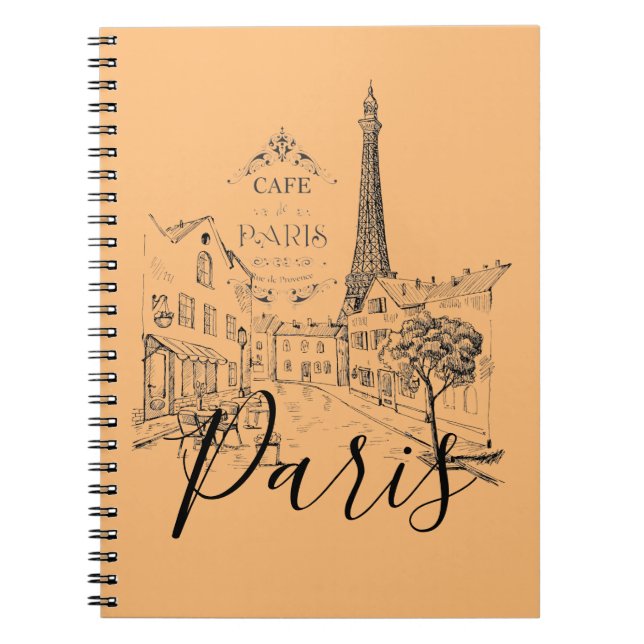 Cafe Paris   Cuaderno (Frente)