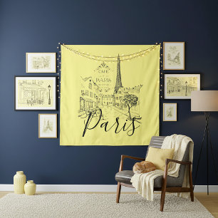 Cafe París Tapiz