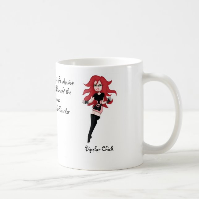 Café Parte bipolar del polluelo la taza de Vision (Derecha)