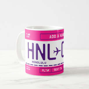 Café Pase de Abordar Taza Hecha para Ti