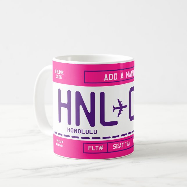 Café Pase de Abordar Taza Hecha para Ti (Anverso izquierdo)