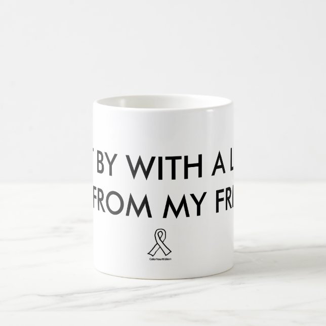 Café "Paso…" taza de la cita (Centro)