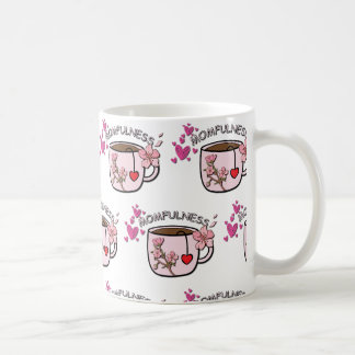 Café Patrón continuo de taza de té floral de Momfulness
