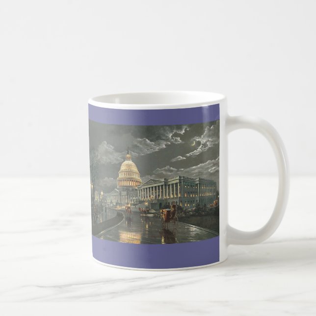 Café Paul McGehee "el capitolio por taza del claro de (Derecha)