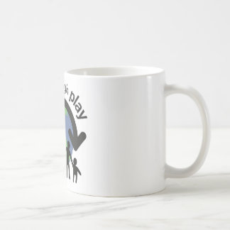 Café Paz a través de la taza del juego