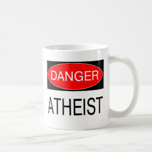 Café Peligro - Camiseta divertida de ateo Taza Sombrero