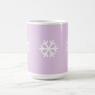 Café Pequeña taza del copo de nieve 3