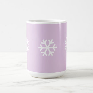 Café Pequeña taza del copo de nieve 3