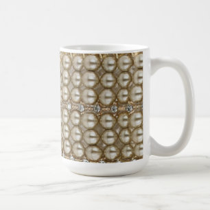 Café Perlas y diamantes de la taza