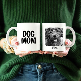 Café Perro Mamá foto taza con nombre de perros
