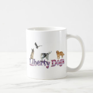 Café Perros de la libertad y taza de Ayn Rand