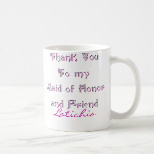 Café Personalice a la criada de la taza del regalo del