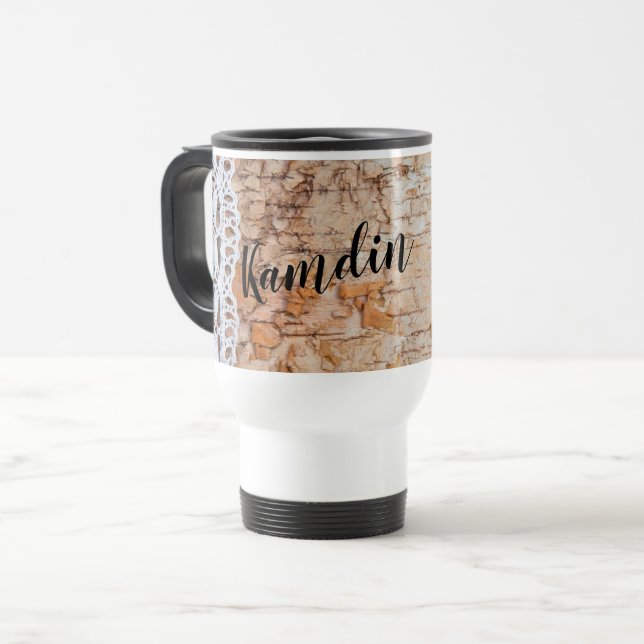 Café personalizado de 15 onzas de taza de café Cou (Anverso izquierdo)