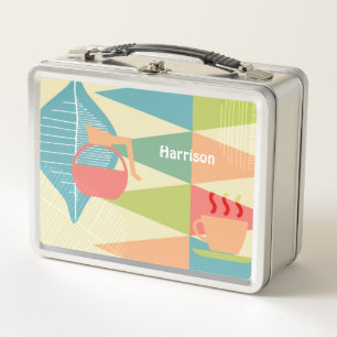 Café personalizado de estilo moderno de mediados d