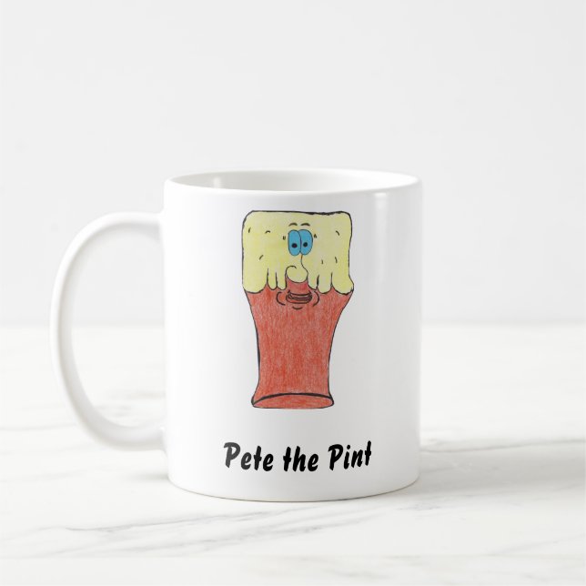 Café Pete la taza de la pinta (Izquierda)