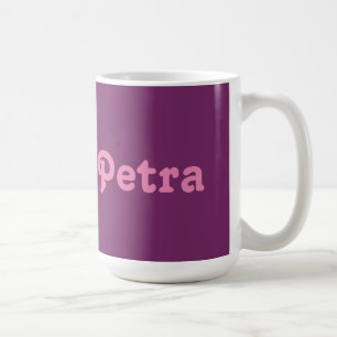 Café Petra de la taza