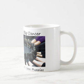 Café Pies del círculo de la danza del paso - taza