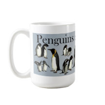 Pingüinos de la taza del mundo