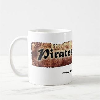 Café Piratas para la taza de la vela