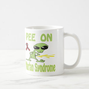 Café Pis en la taza del síndrome de Marfan