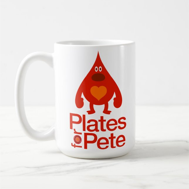 Café Placas para la taza de Pete (Izquierda)