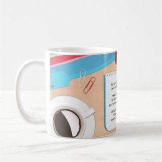 Café Plantilla de Taza de Negocios de Escritorio de Ofi